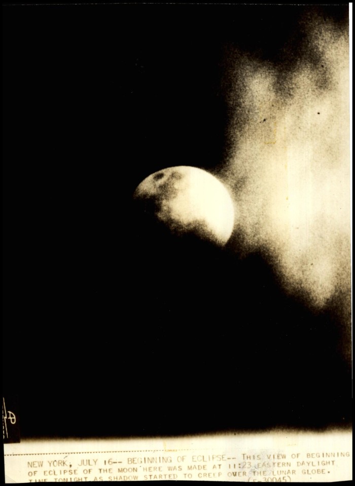 Lunar Eclipse, July 16, 1935